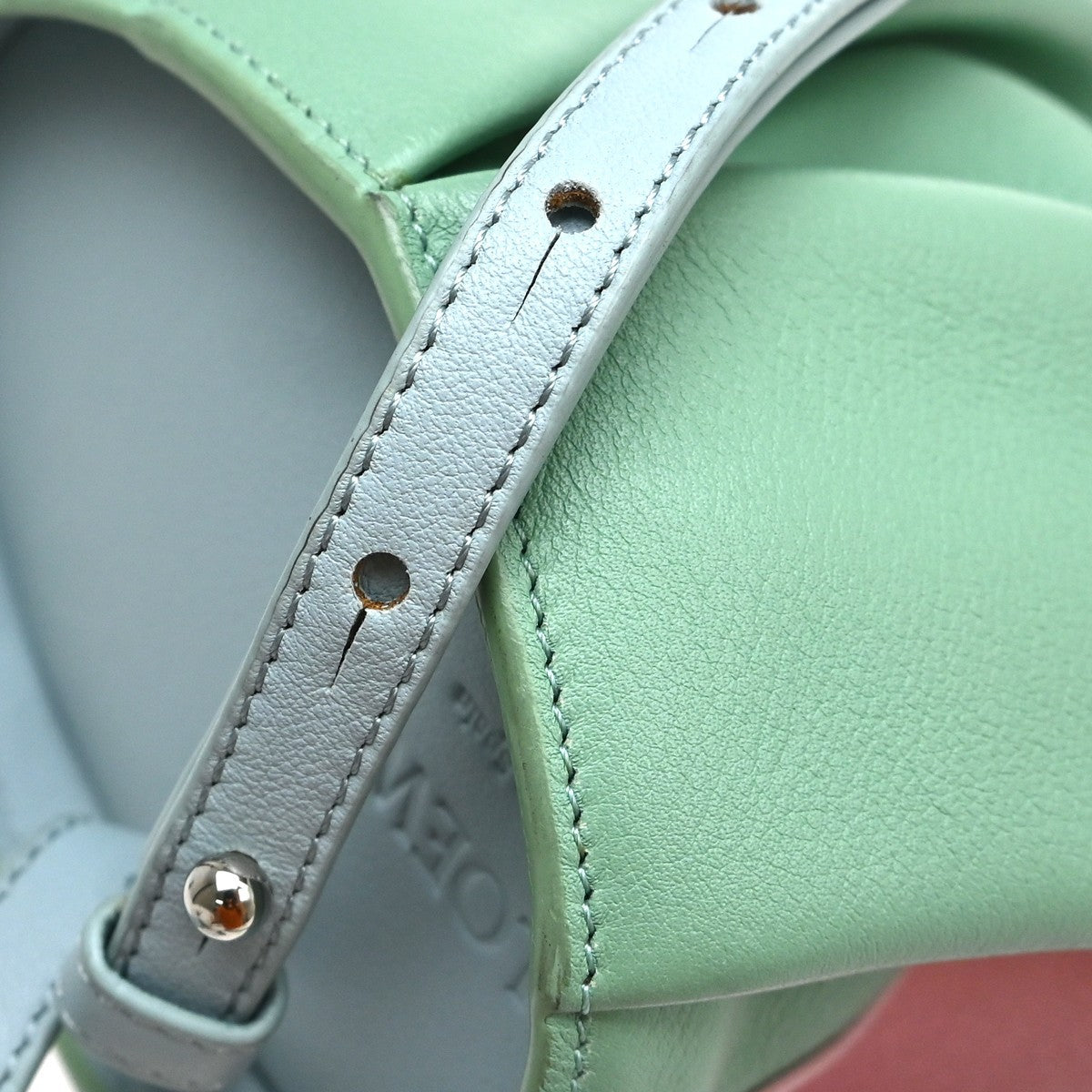 Loewe Elephant Leather Multicolour Leather Shoulder Bag Bag (Pre-Owned)