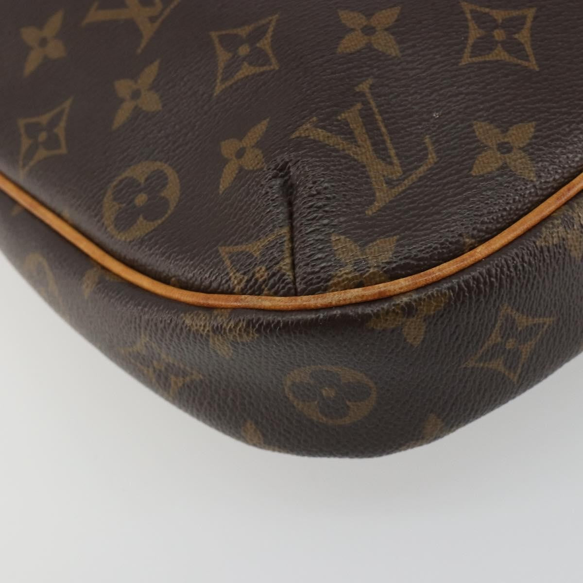 Louis Vuitton Odeon Monogram Canvas Brown Canvas Shoulder Bag Bag (Pre-Owned)