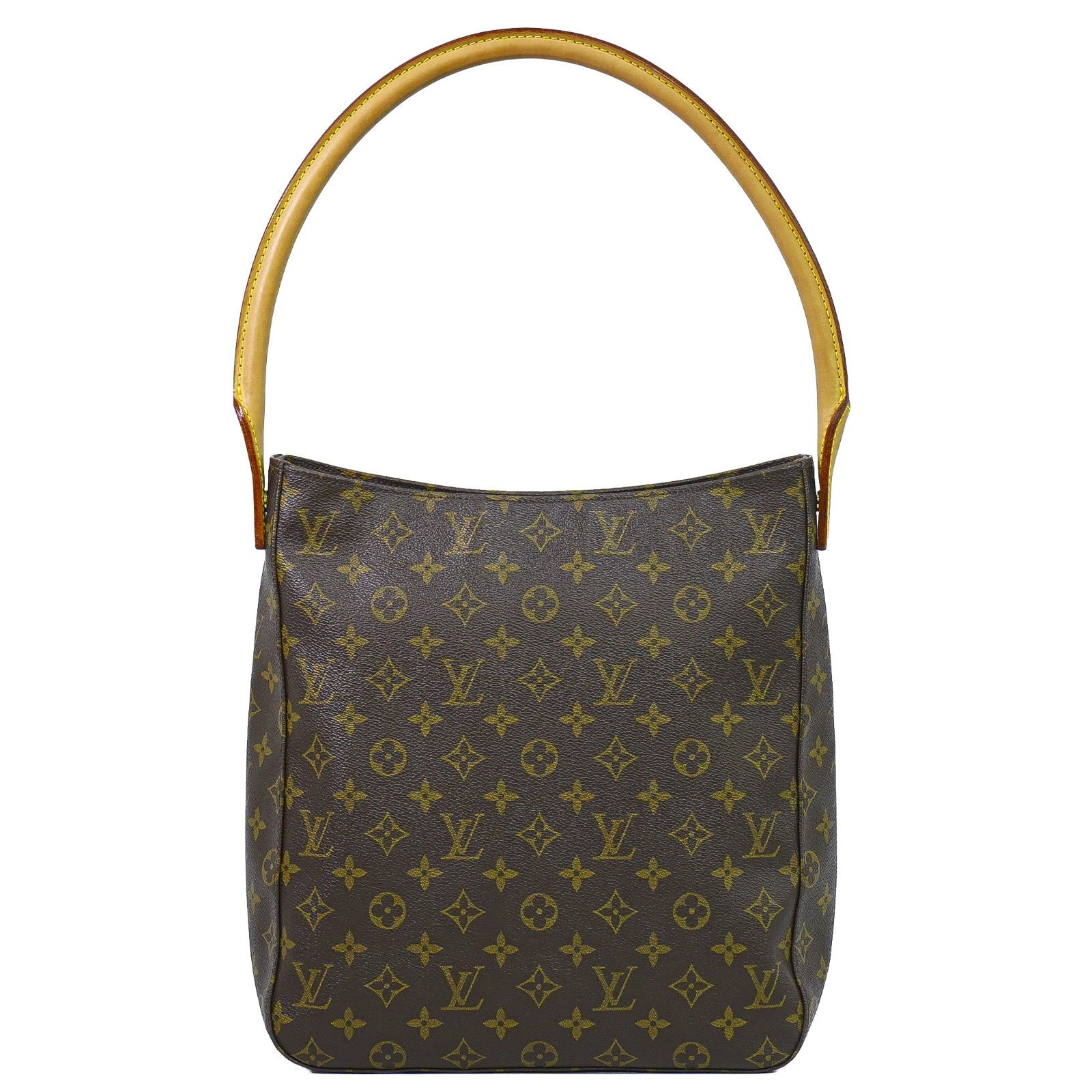 Louis Vuitton Monogram Looping Monogram Canvas Brown Canvas Shoulder Bag Bag (Pre-Owned)