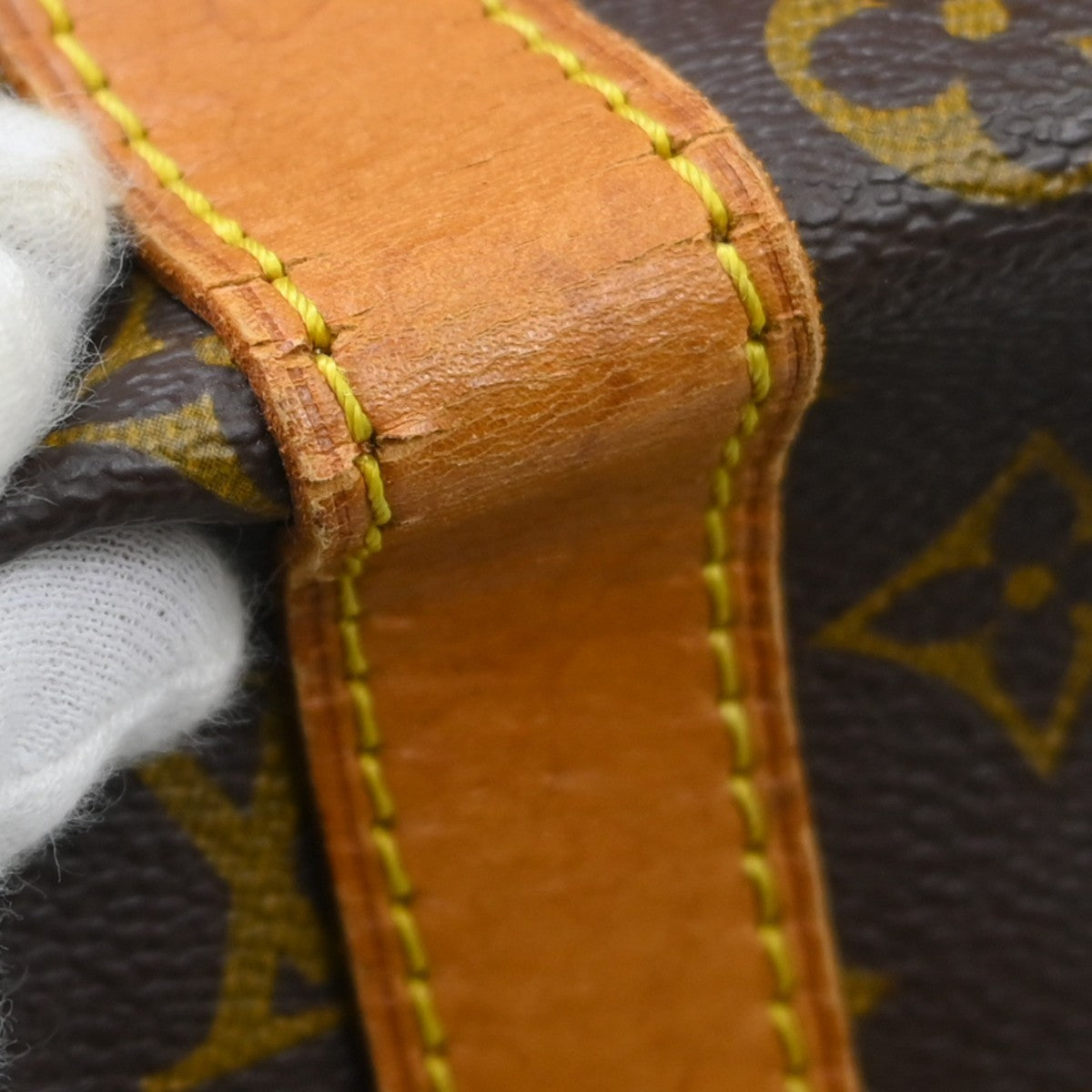 Louis Vuitton Keepall Monogram Brown Canvas Travel Bag Bag (Pre-Owned)