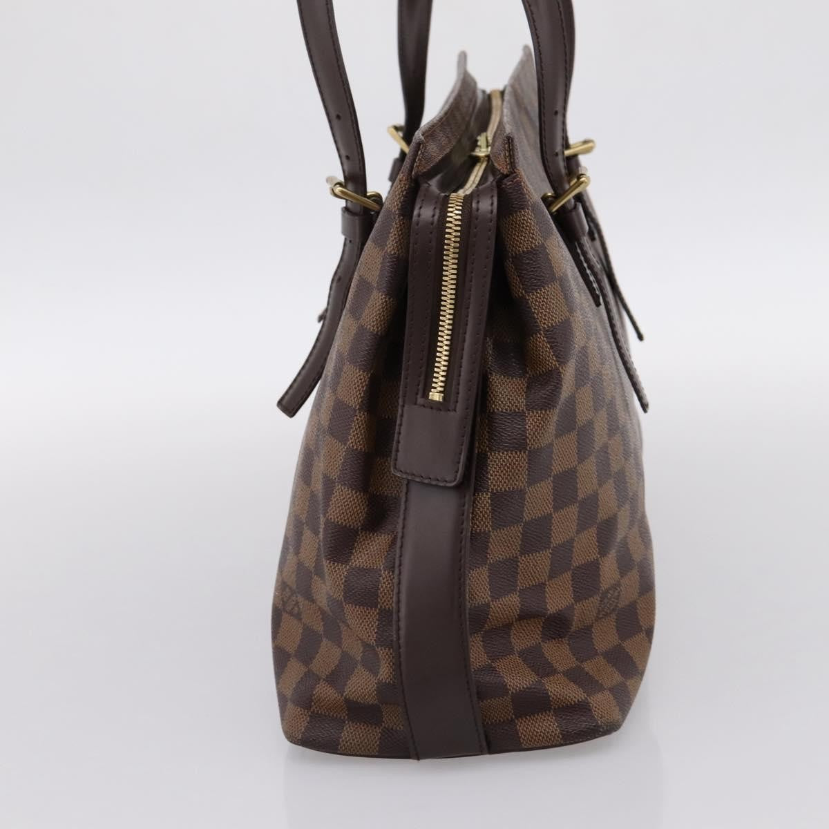 Louis Vuitton Chelsea Damier Brown Canvas Handbag (Pre-Owned)