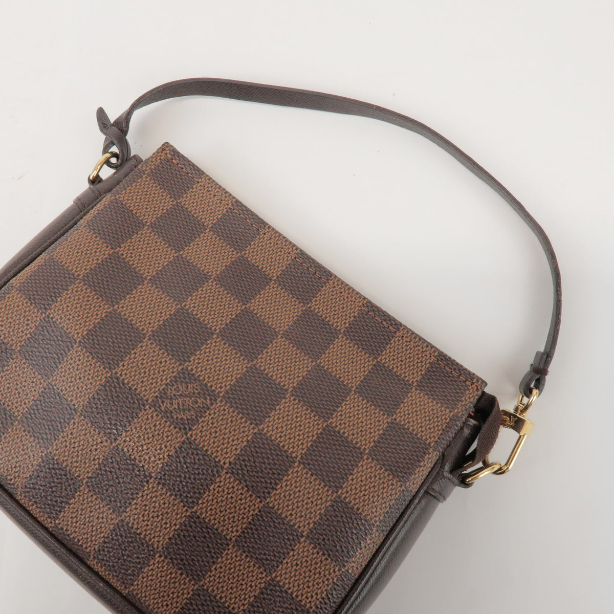 Louis Vuitton Trousse Make Up Damier Brown Canvas Clutche & Pouche Bag (Pre-Owned)
