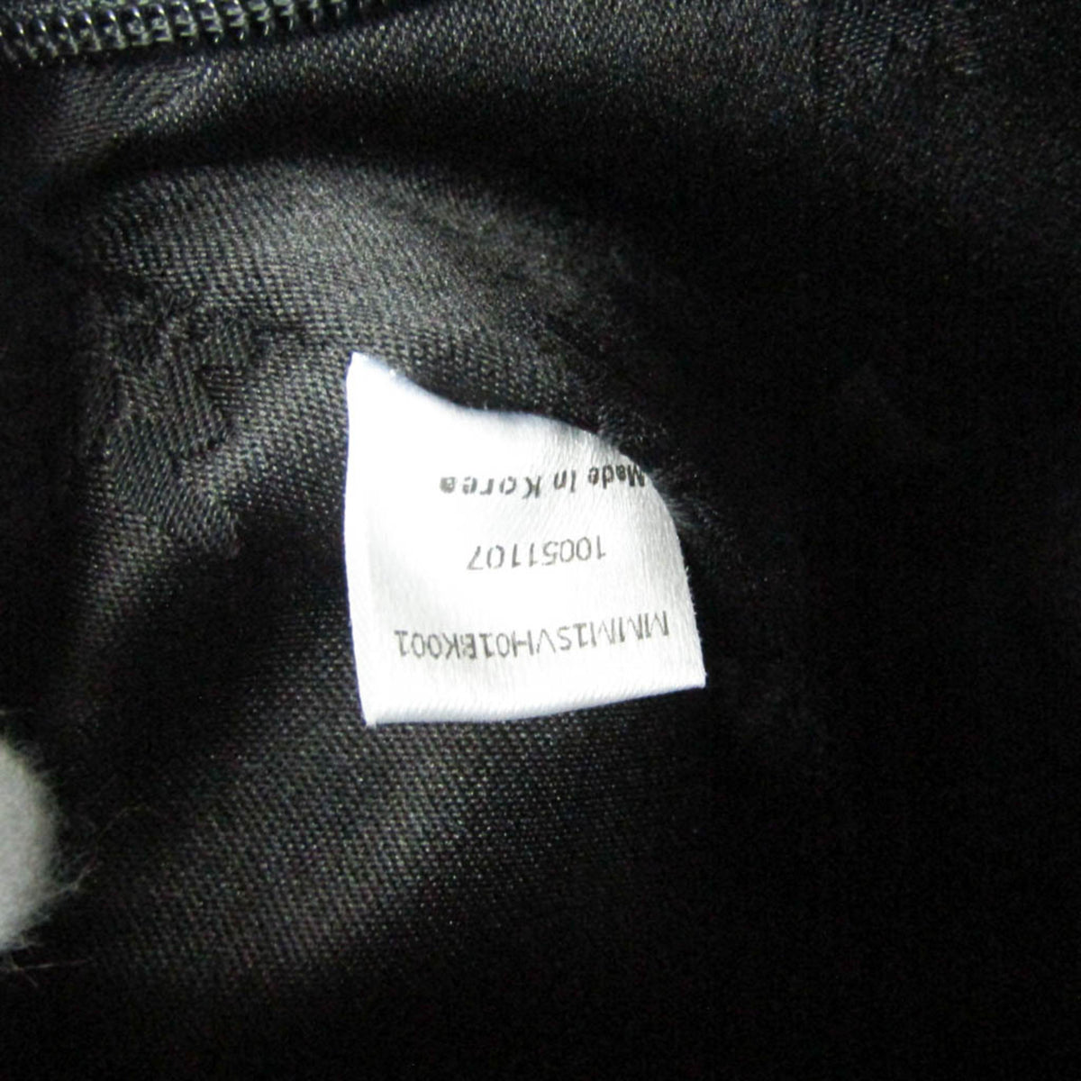MCM Visetos Canvas Black Canvas Backpack Bag (Pre-Owned)