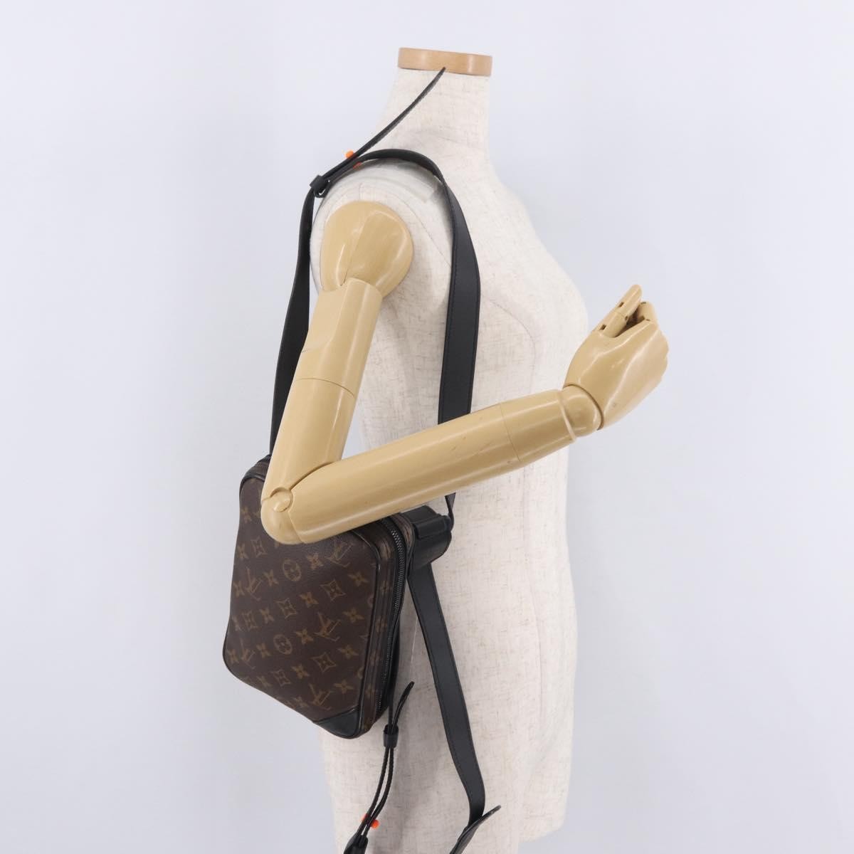 Louis Vuitton Solar Ray Utility Side Monogram Canvas Brown Canvas Handbag (Pre-Owned)