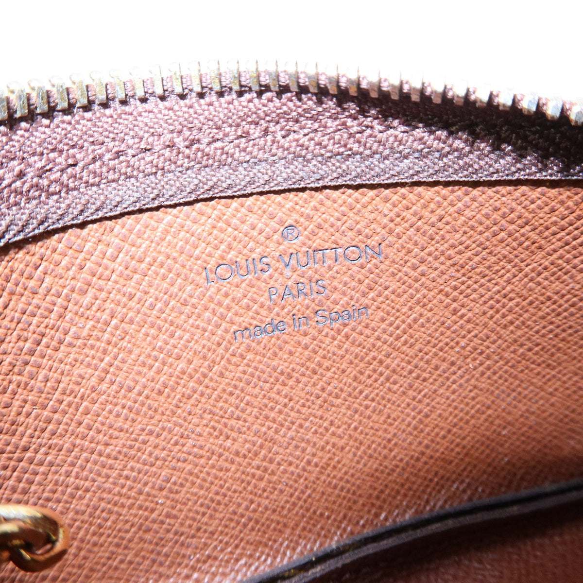 Louis Vuitton Key Monogram Canvas Brown Canvas Clutche & Pouche Bag (Pre-Owned)
