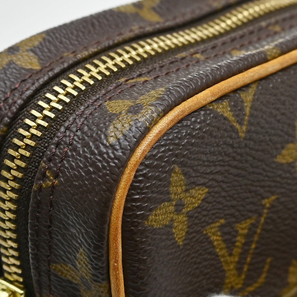 Louis Vuitton Amazone Monogram Canvas Brown Canvas Shoulder Bag Bag (Pre-Owned)