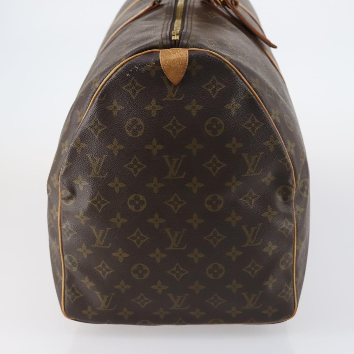 Louis Vuitton Keepall Monogram Canvas Brown Canvas Travel Bag Bag (Pre-Owned)