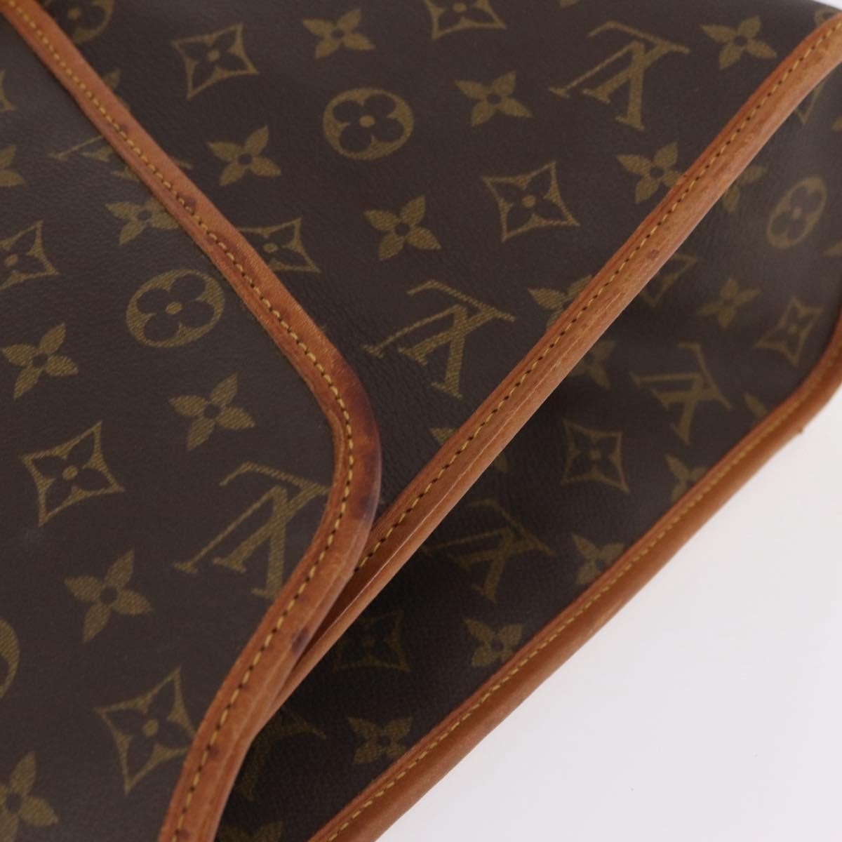 Louis Vuitton Beverly Monogram Canvas Brown Canvas Briefcase Bag (Pre-Owned)