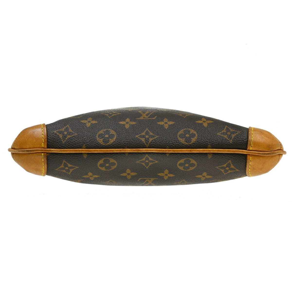 Louis Vuitton Coussin Denim Printed Monogram Embossed Lambskin Brown Canvas Handbag (Pre-Owned)