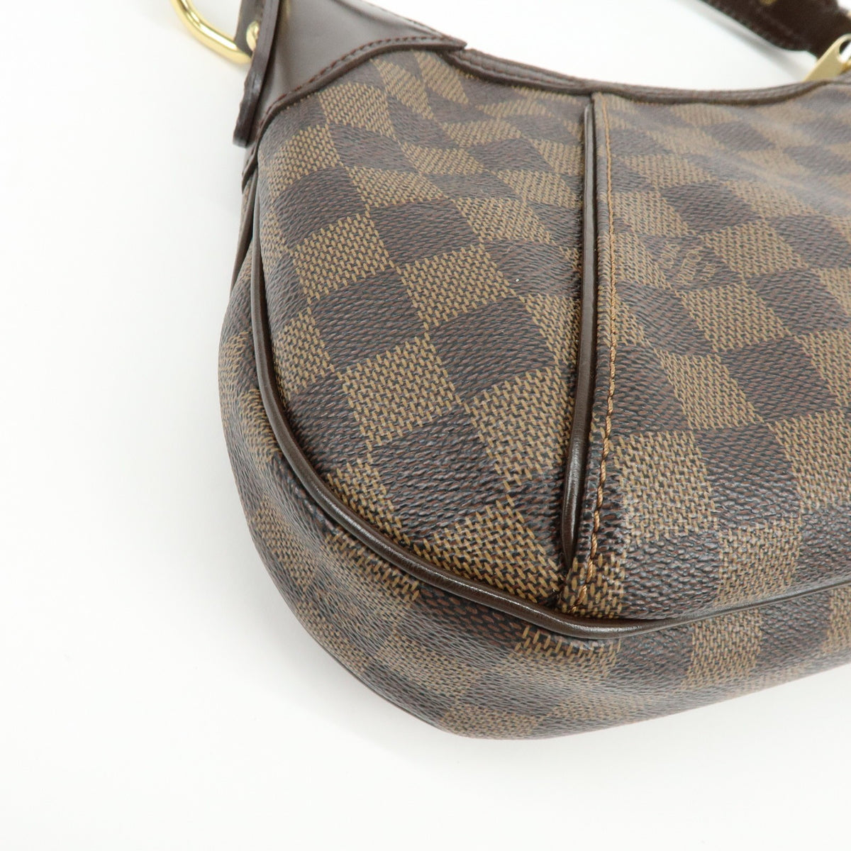 Louis Vuitton Thames Damier Brown Canvas Handbag (Pre-Owned)