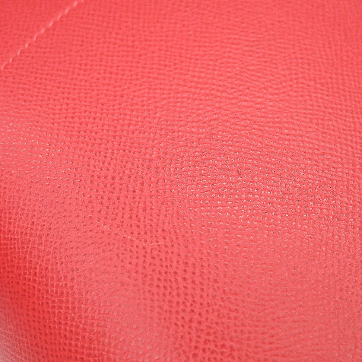 Hermes Bolide Courchevel Red Leather Handbag (Pre-Owned)