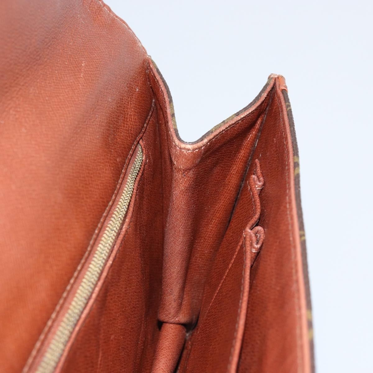 Louis Vuitton Dame Pochette Monogram Canvas Brown Canvas Clutche & Pouche Bag (Pre-Owned)