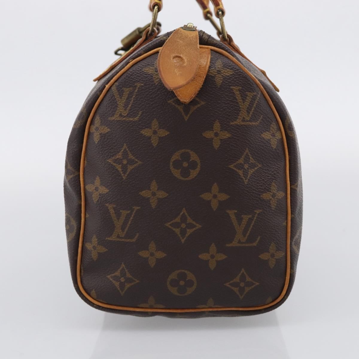 Louis Vuitton Speedy Monogram Canvas Brown Canvas Handbag (Pre-Owned)