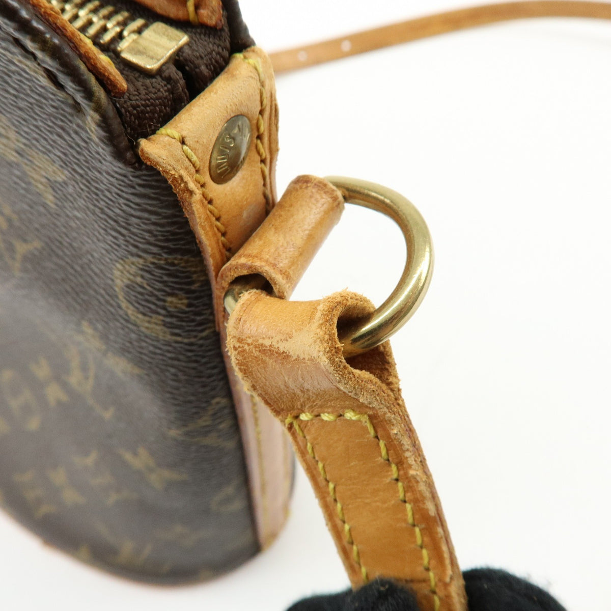 Louis Vuitton Drouot Monogram Canvas Brown Canvas Shoulder Bag Bag (Pre-Owned)
