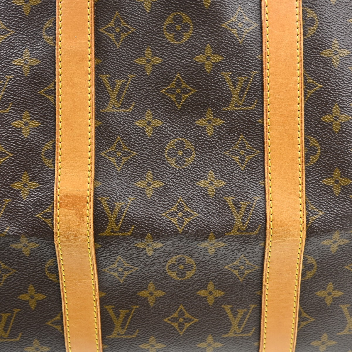 Louis Vuitton Keepall Monogram Canvas Brown Canvas Travel Bag Bag (Pre-Owned)