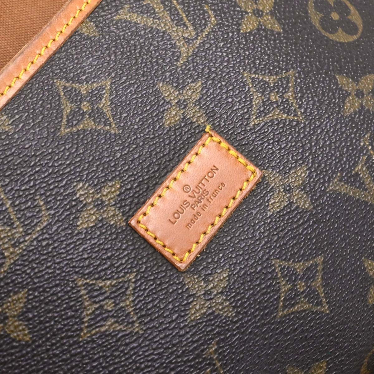 Louis Vuitton Saumur Monogram Canvas Brown Canvas Shoulder Bag Bag (Pre-Owned)