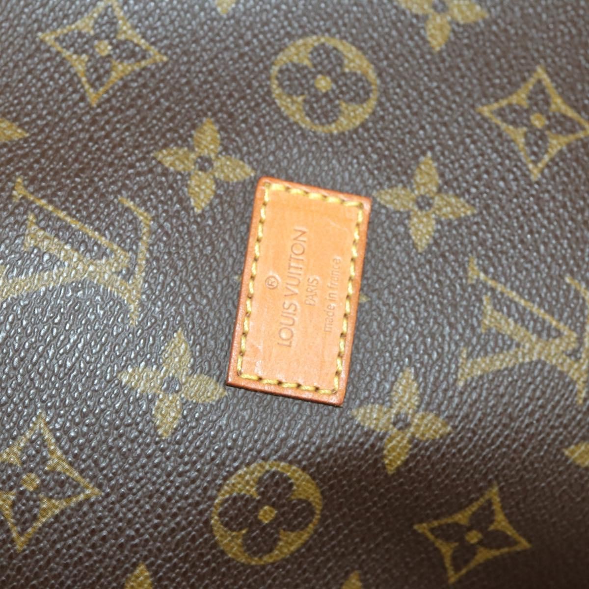 Louis Vuitton Saumur Monogram Canvas Brown Canvas Shoulder Bag Bag (Pre-Owned)