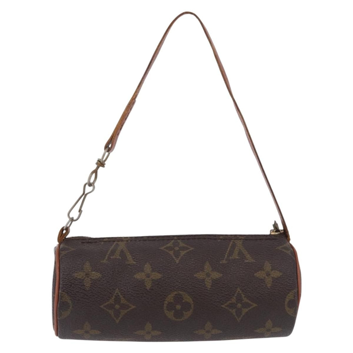 Louis Vuitton Papillon Pochette Monogram Canvas Brown Canvas Clutche & Pouche Bag (Pre-Owned)