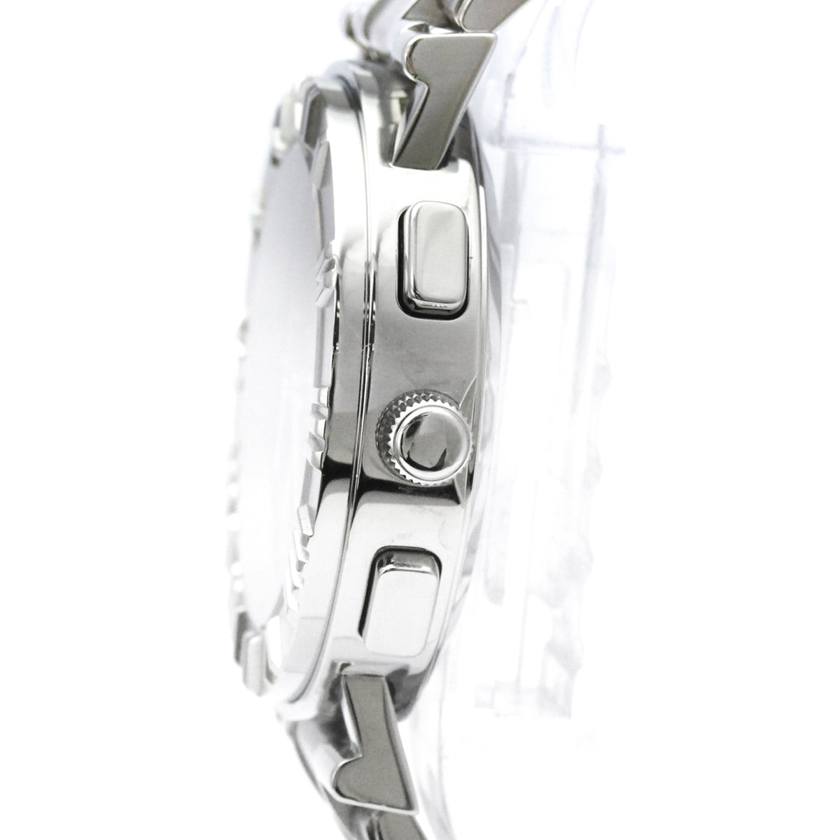 Tiffany & Co. Atlas Date Chronograph Quartz Stainless Steel Watch (Pre-Owned)