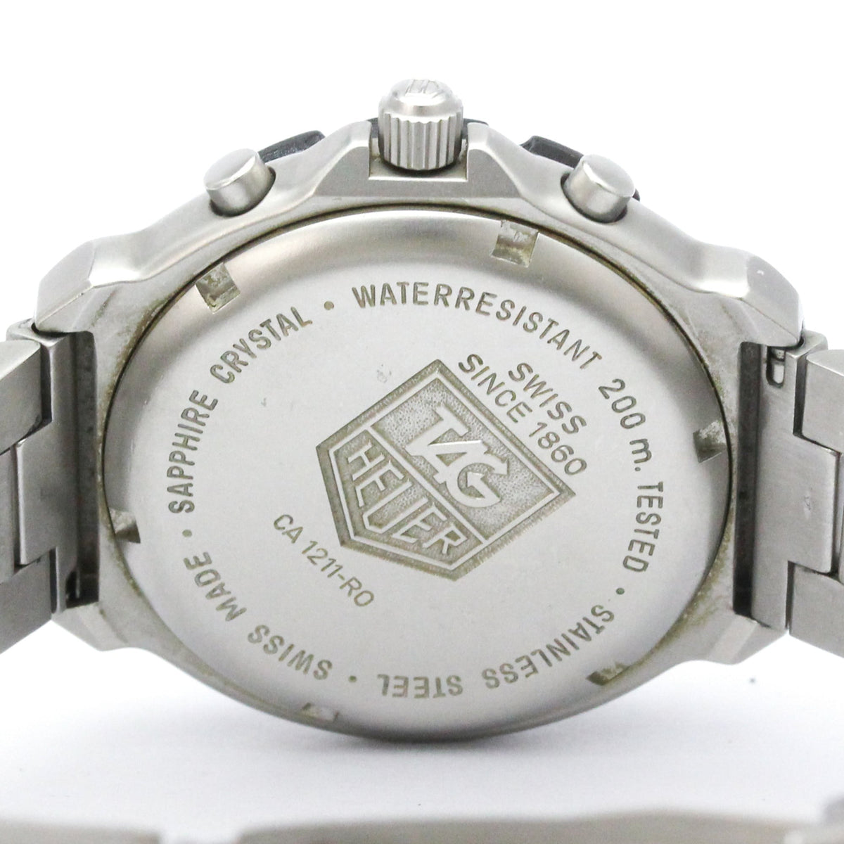 Tag Heuer Formula 1 Chronograph Quartz Stainless Steel Watch (Pre-Owned)