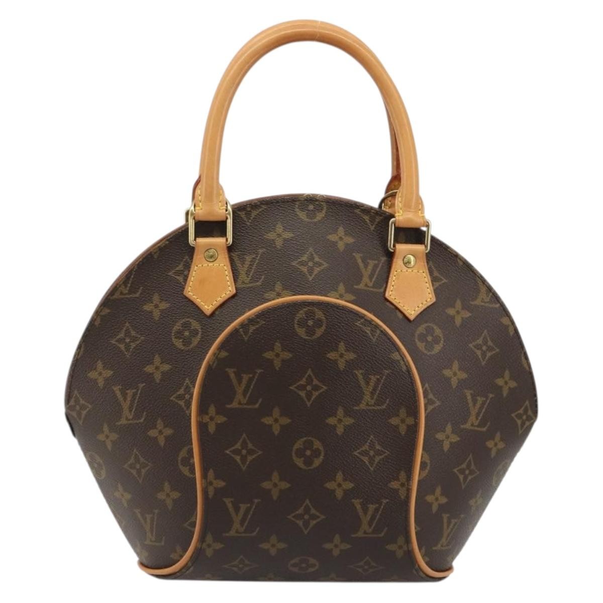 Louis Vuitton Ellipse Monogram Canvas Brown Canvas Handbag (Pre-Owned)