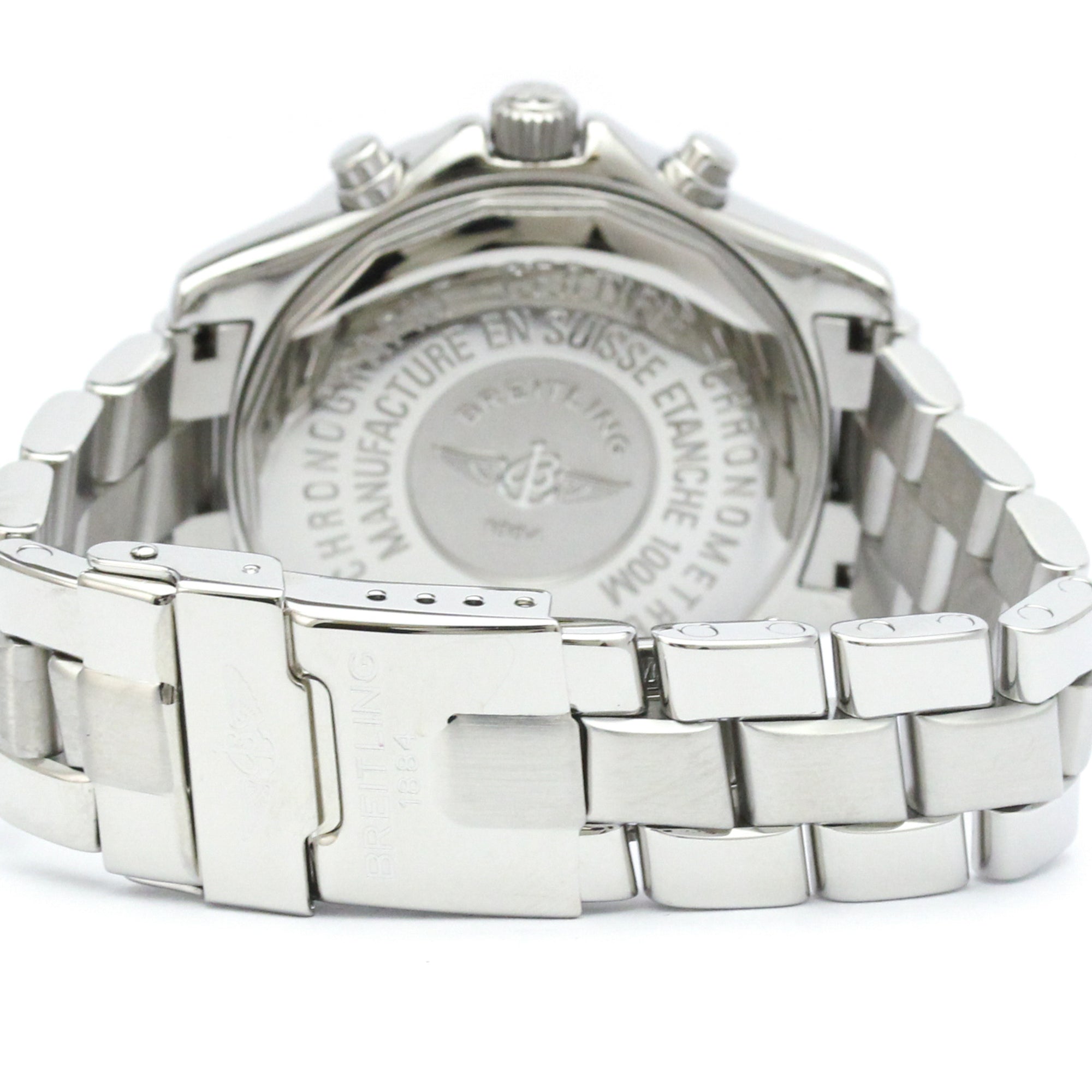 Breitling Colt Chronograph Quartz Stainless Steel Watch (Pre-Owned)