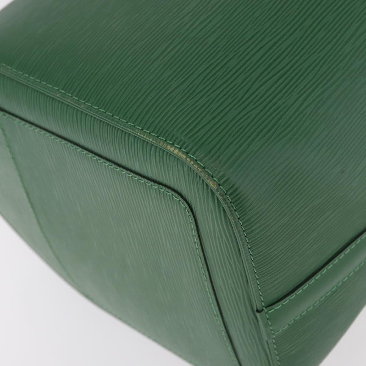 Louis Vuitton Keepall Epi Leather Green Leather Travel Bag Bag (Pre-Owned)