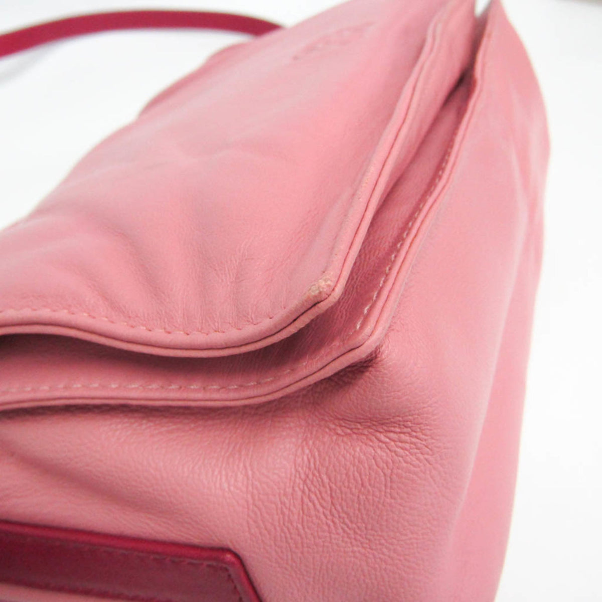 Loewe Flamenco Leather Pink Leather Crossbody Bag Bag (Pre-Owned)