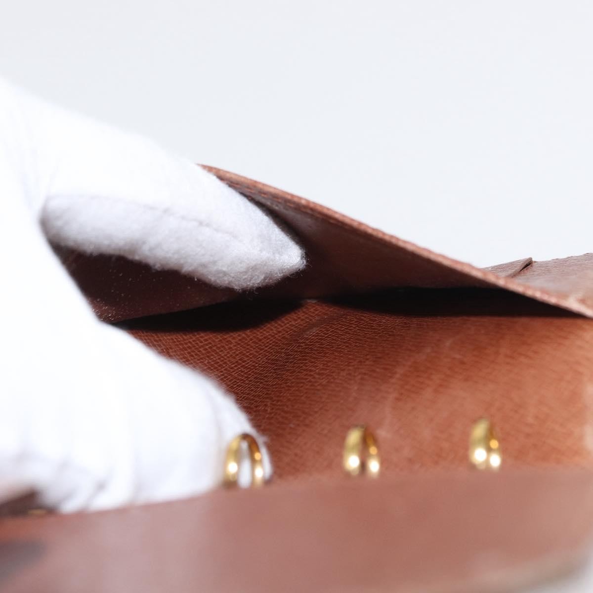 Louis Vuitton Agenda Cover Epi Leather Brown Leather Wallets Accessory (Pre-Owned)