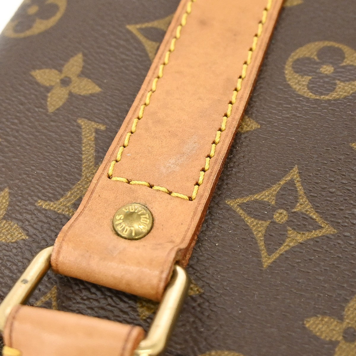 Louis Vuitton Keepall Monogram Canvas Brown Canvas Travel Bag Bag (Pre-Owned)