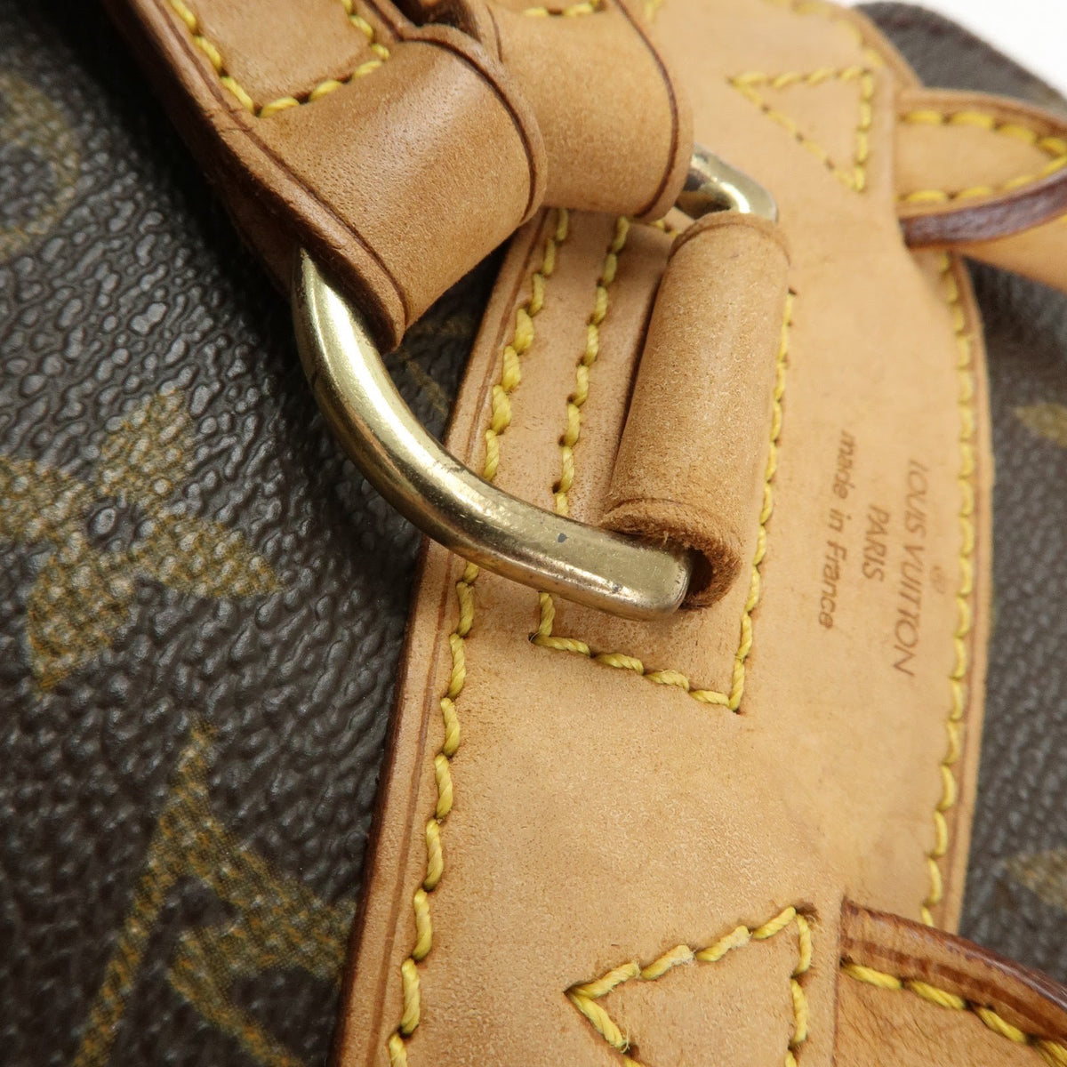 Louis Vuitton Vintage Montsouris Monogram Canvas Brown Canvas Backpack Bag (Pre-Owned)