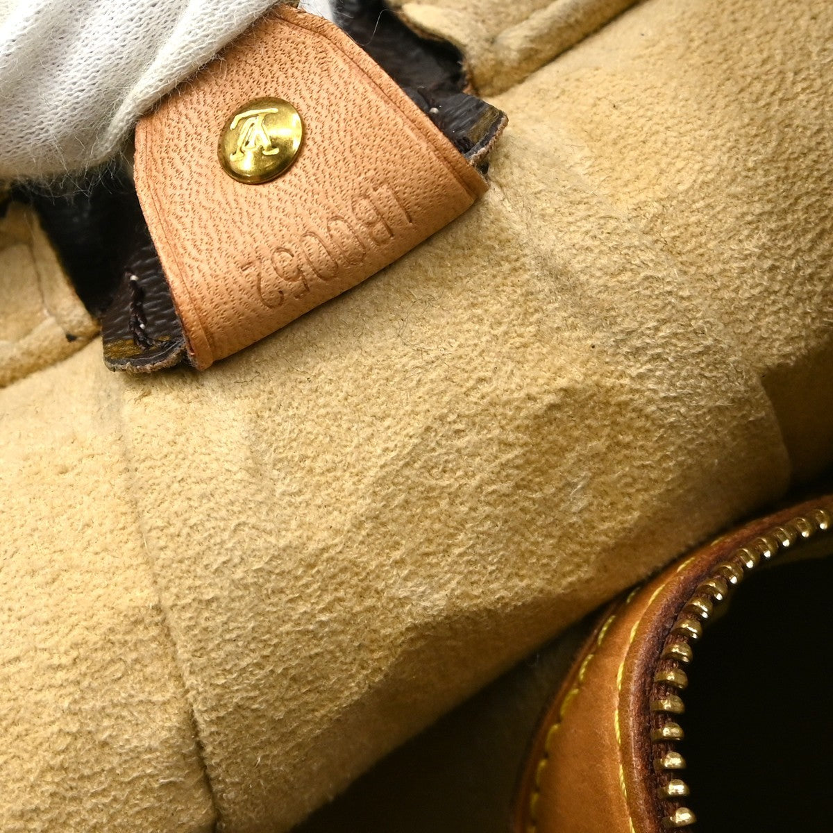 Louis Vuitton Looping Monogram Canvas Brown Canvas Handbag (Pre-Owned)