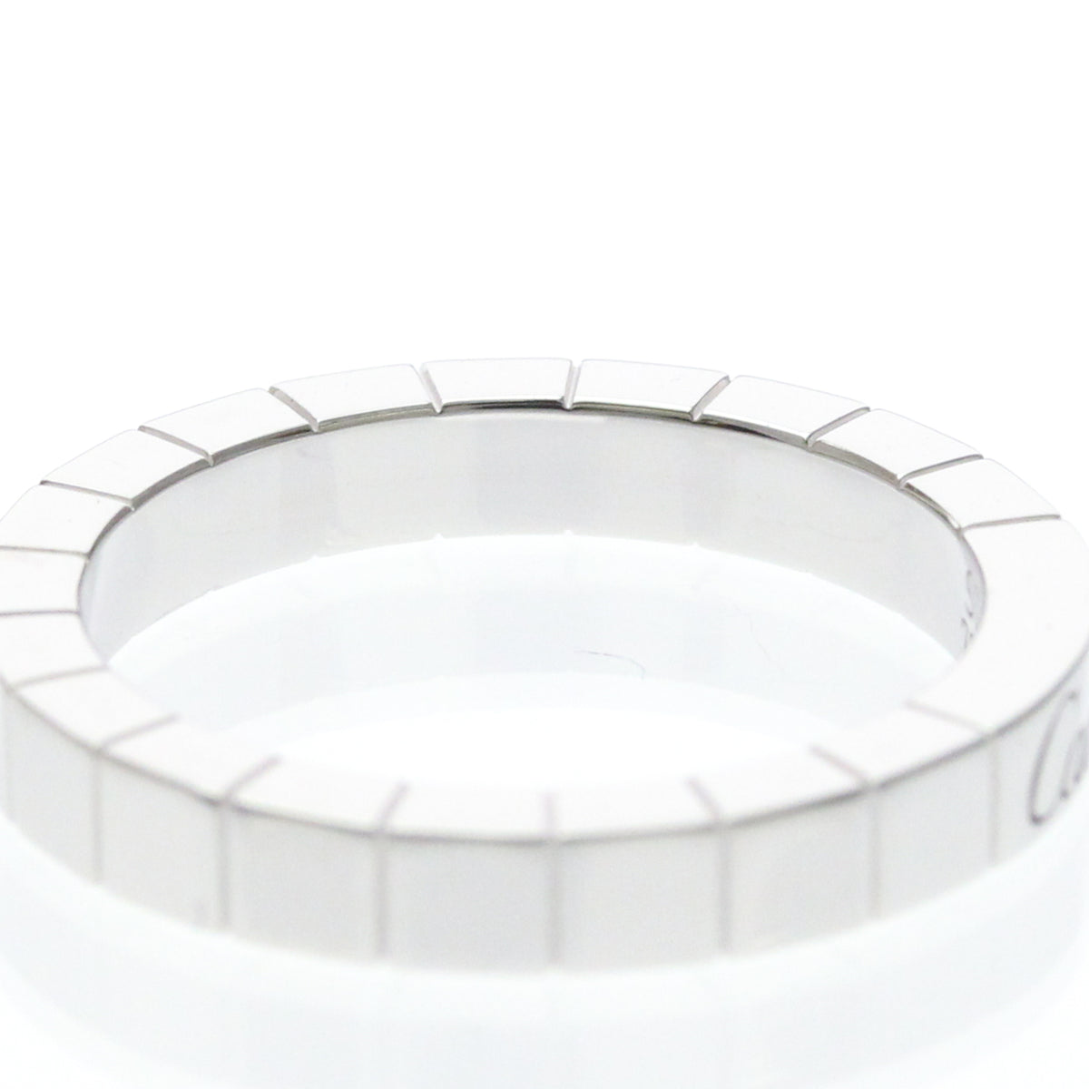 Cartier Lanieres 18K White Gold Gold White_Gold Ring Jewelry (Pre-Owned)