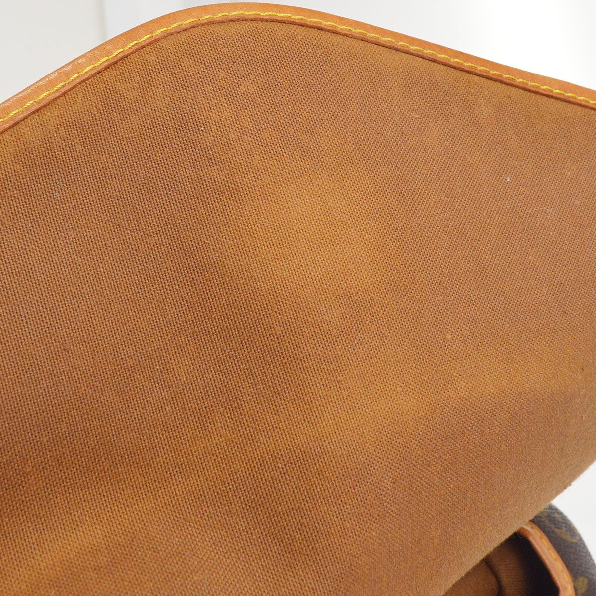Louis Vuitton Saumur Monogram Canvas Brown Canvas Shoulder Bag Bag (Pre-Owned)