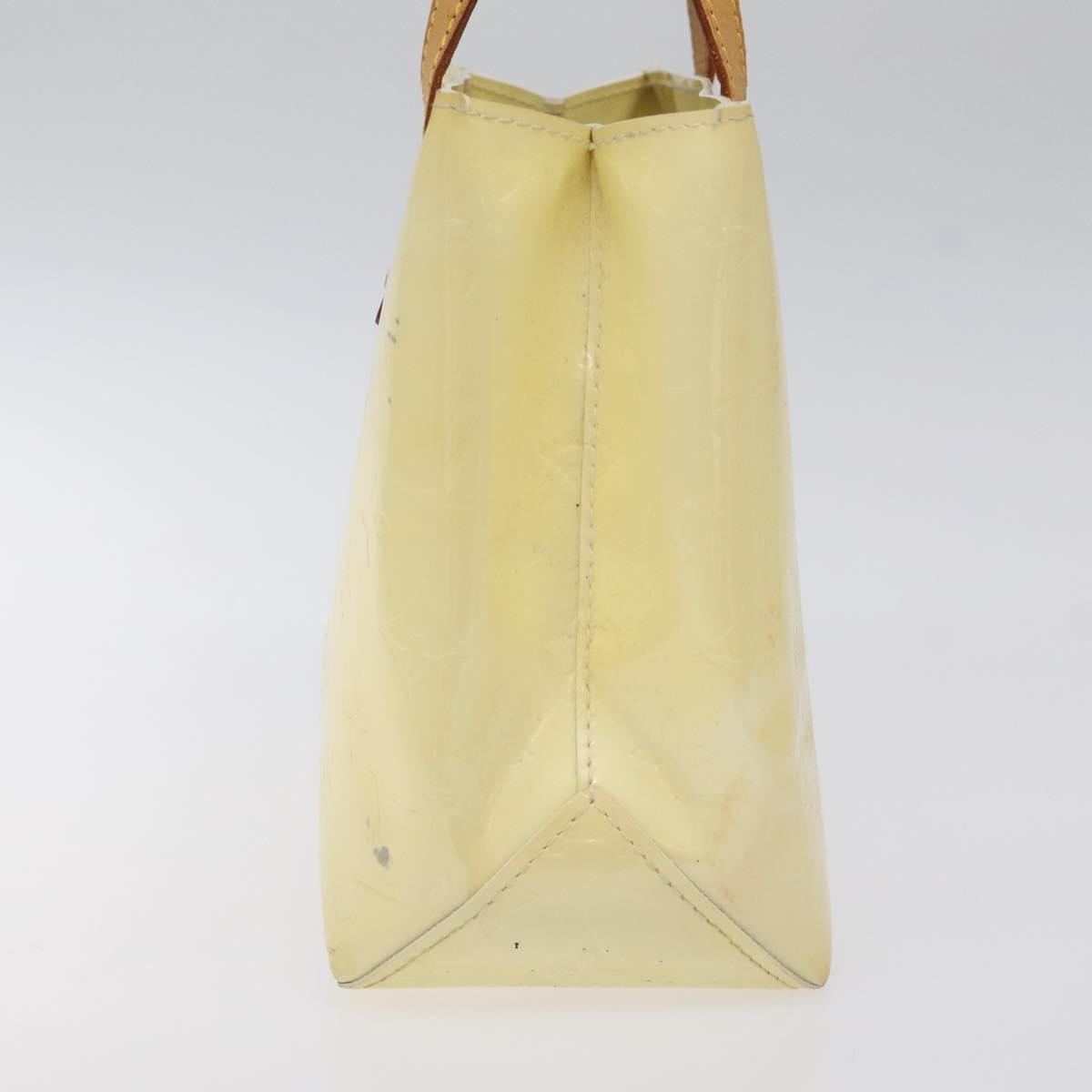 Louis Vuitton Reade Monogram Vernis Beige Patent_Leather Bag (Pre-Owned)