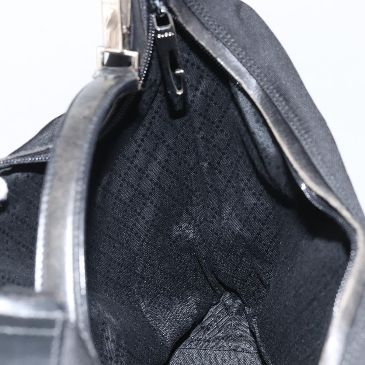 Gucci Vintage Nylon Black Nylon Shoulder Bag Bag (Pre-Owned)