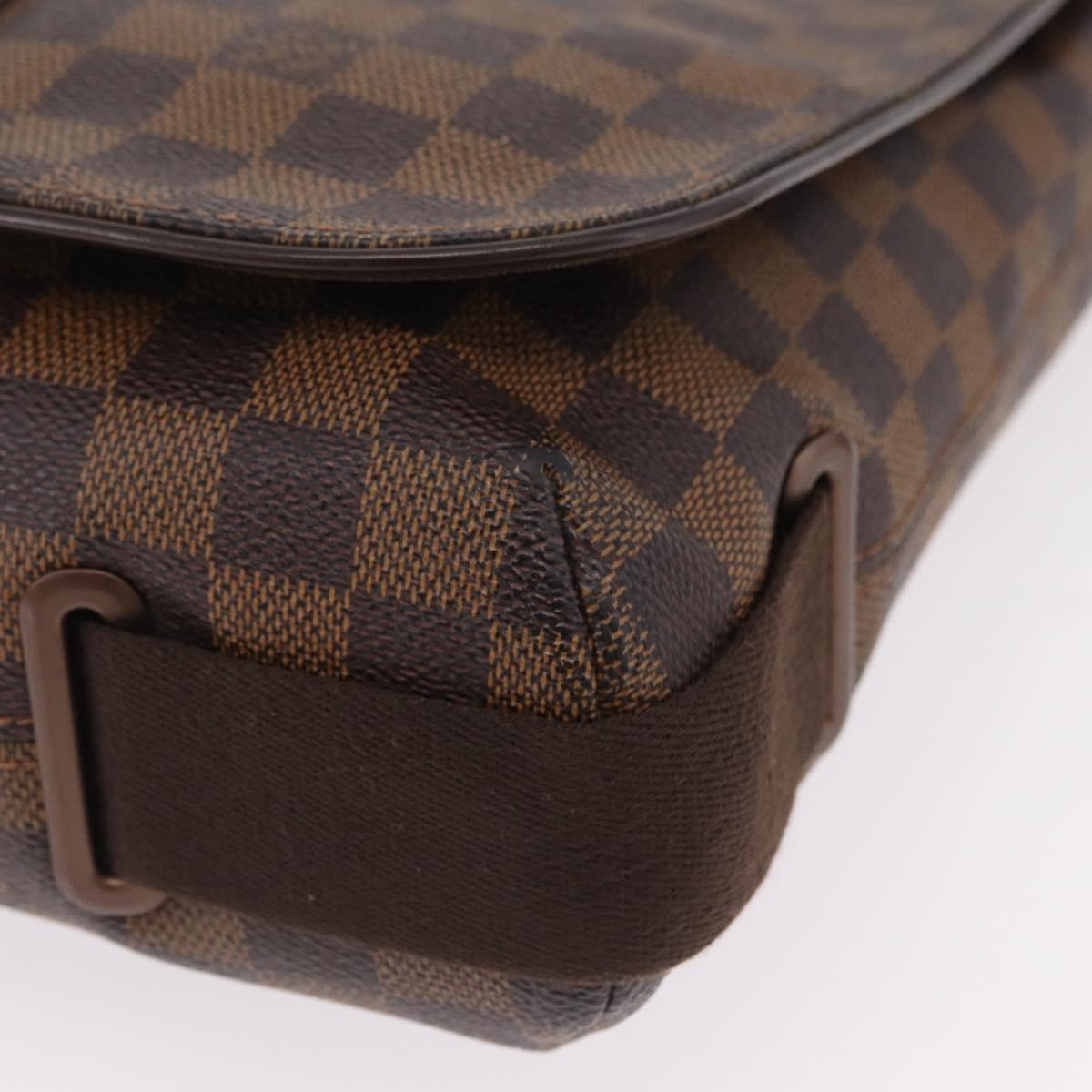 Louis Vuitton Brooklyn Damier Brown Canvas Shoulder Bag Bag (Pre-Owned)