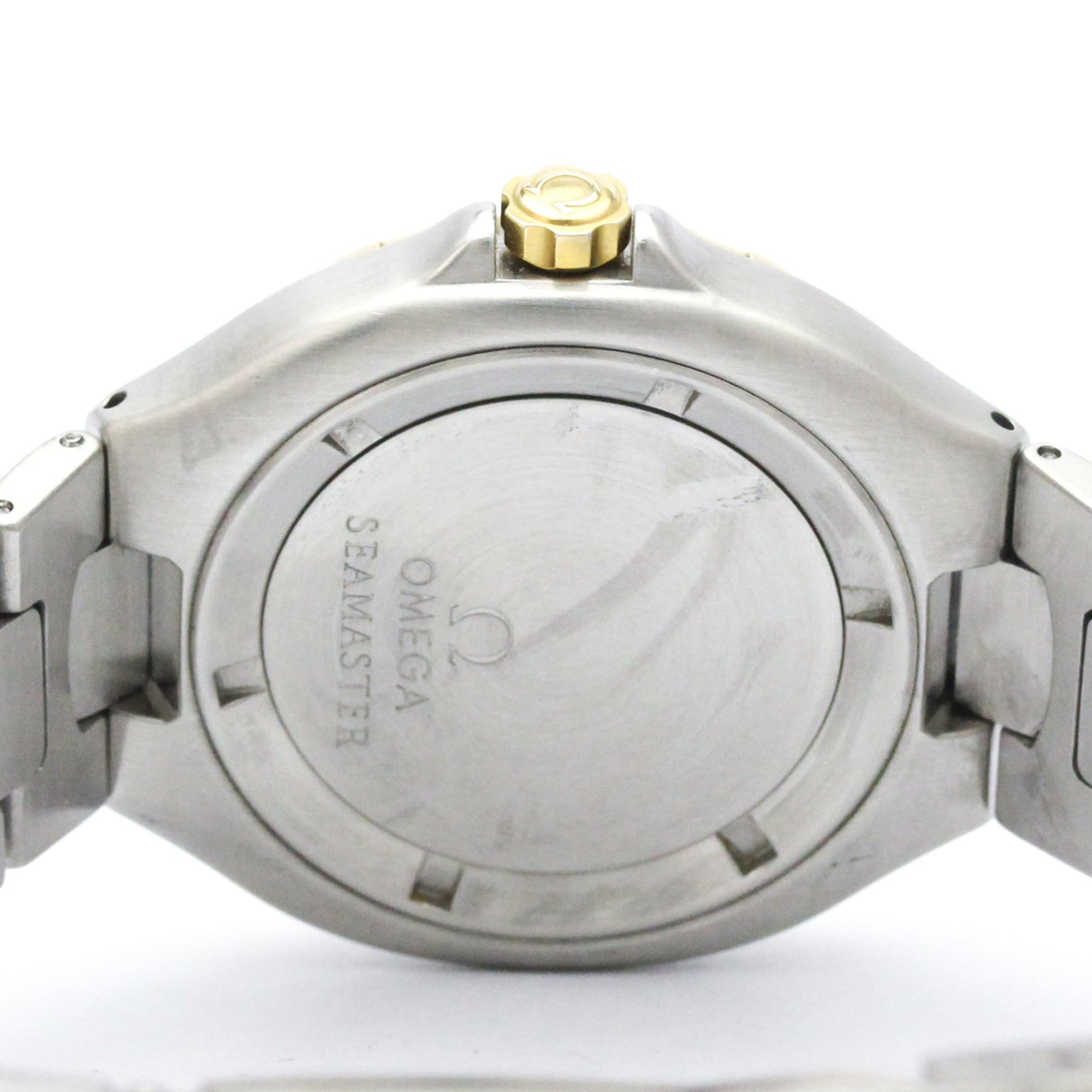 Omega Seamaster Professional 200 Pre Bond Chronometer Quartz Stainless Steel And Yellow Gold (18K) Watch (Pre-Owned)