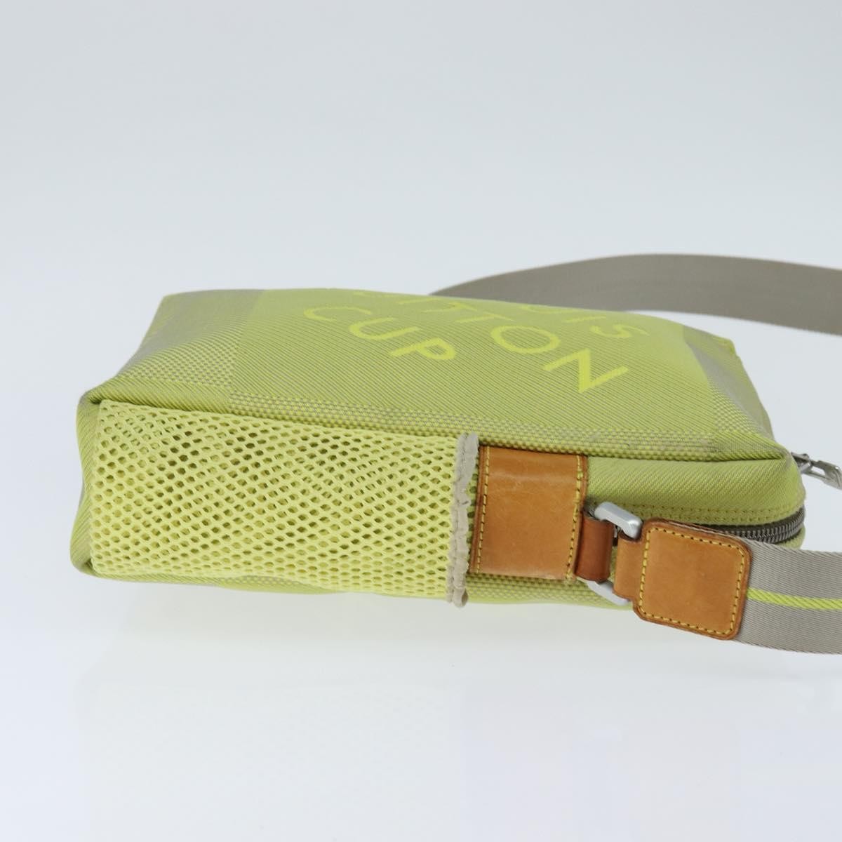 Louis Vuitton Cup Weathery Damier Geant Canvas Yellow Canvas Shoulder Bag Bag (Pre-Owned)
