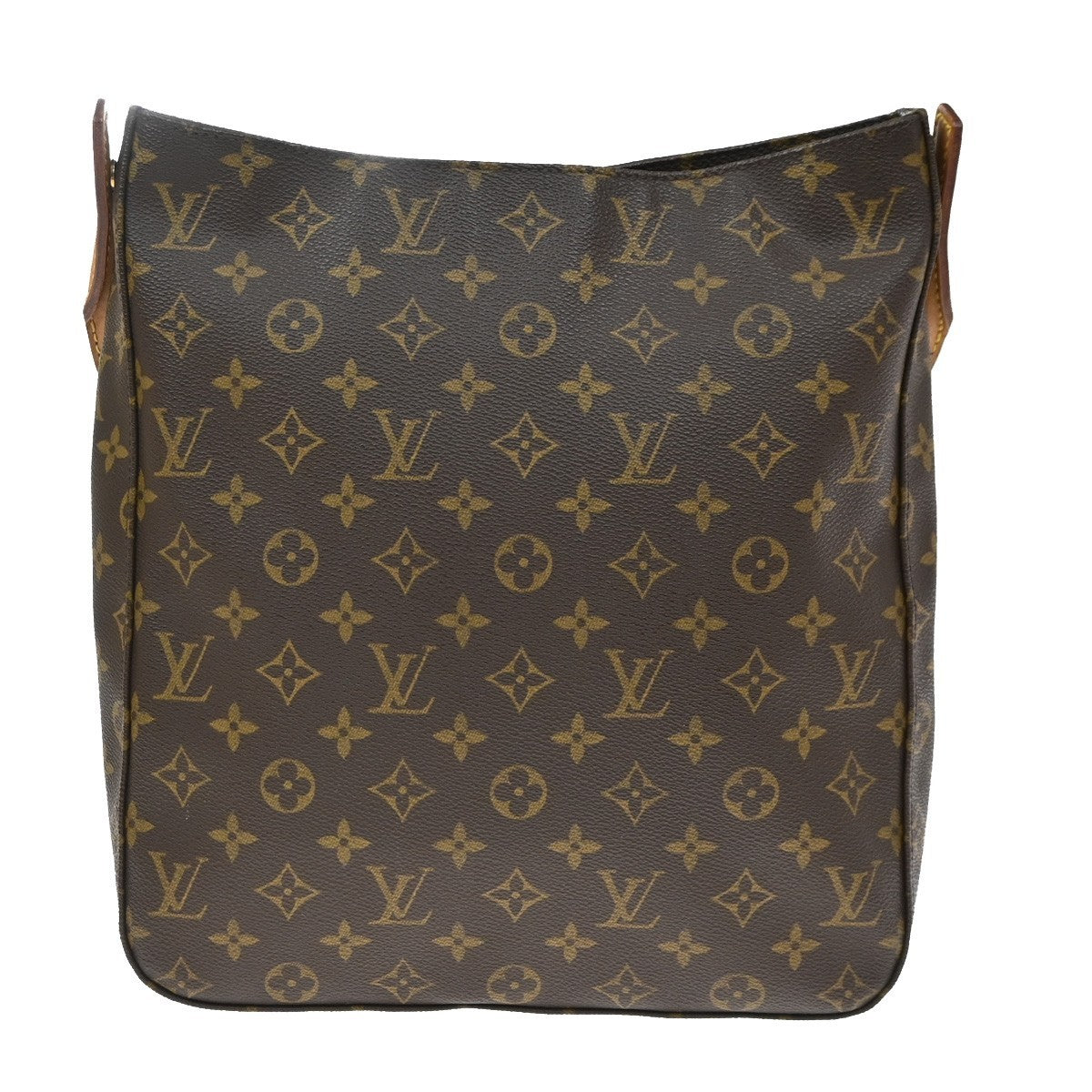 Louis Vuitton Looping Monogram Canvas Brown Canvas Handbag (Pre-Owned)