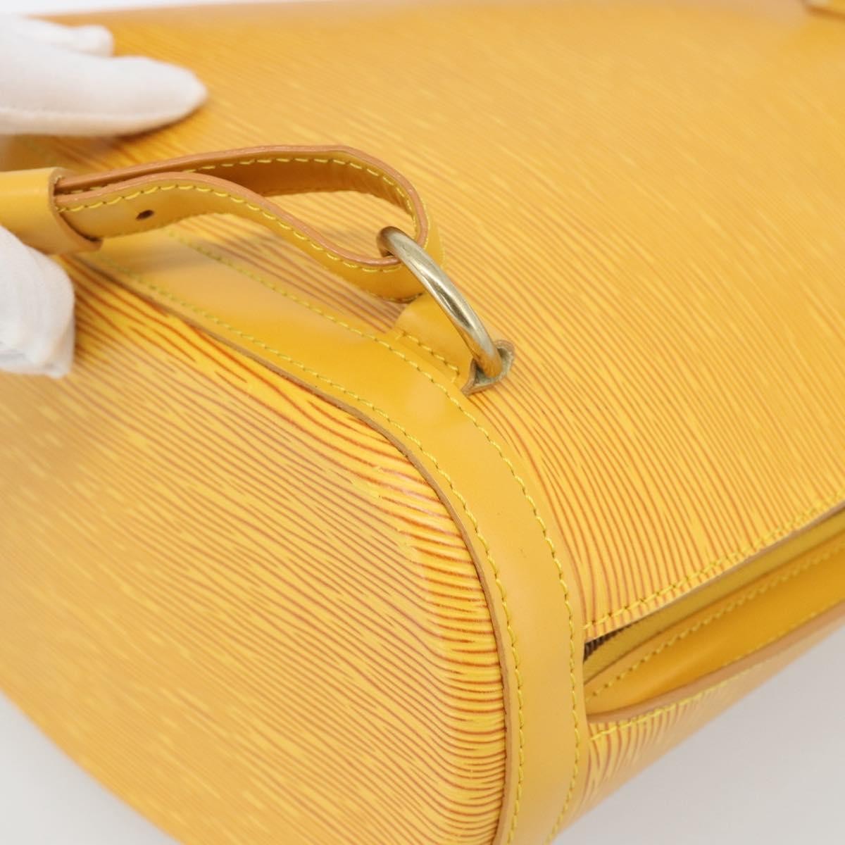 Louis Vuitton Gobelins Epi Leather Yellow Leather Backpack Bag (Pre-Owned)