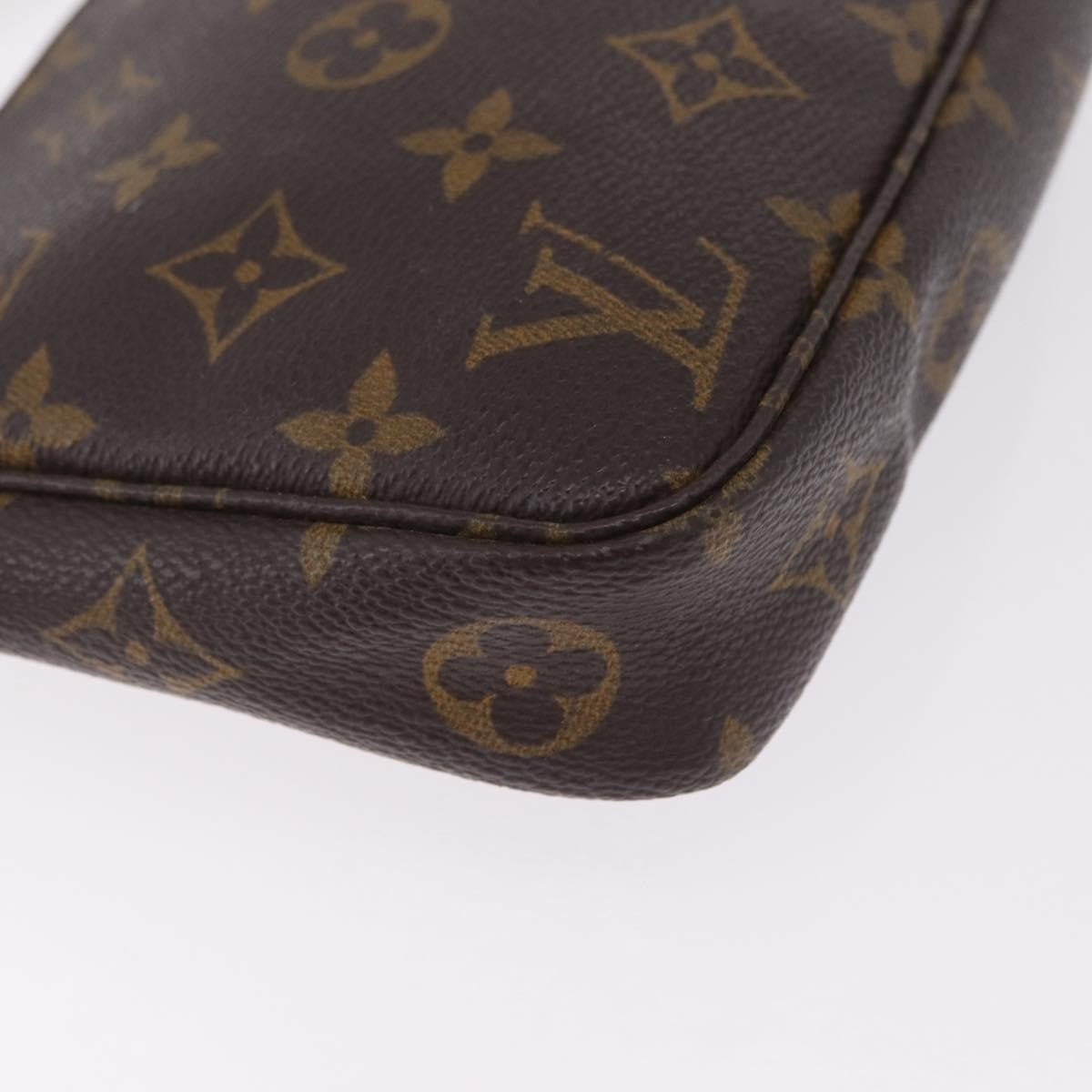 Louis Vuitton Pochette Accessoires Monogram Canvas Brown Canvas Clutche & Pouche Bag (Pre-Owned)