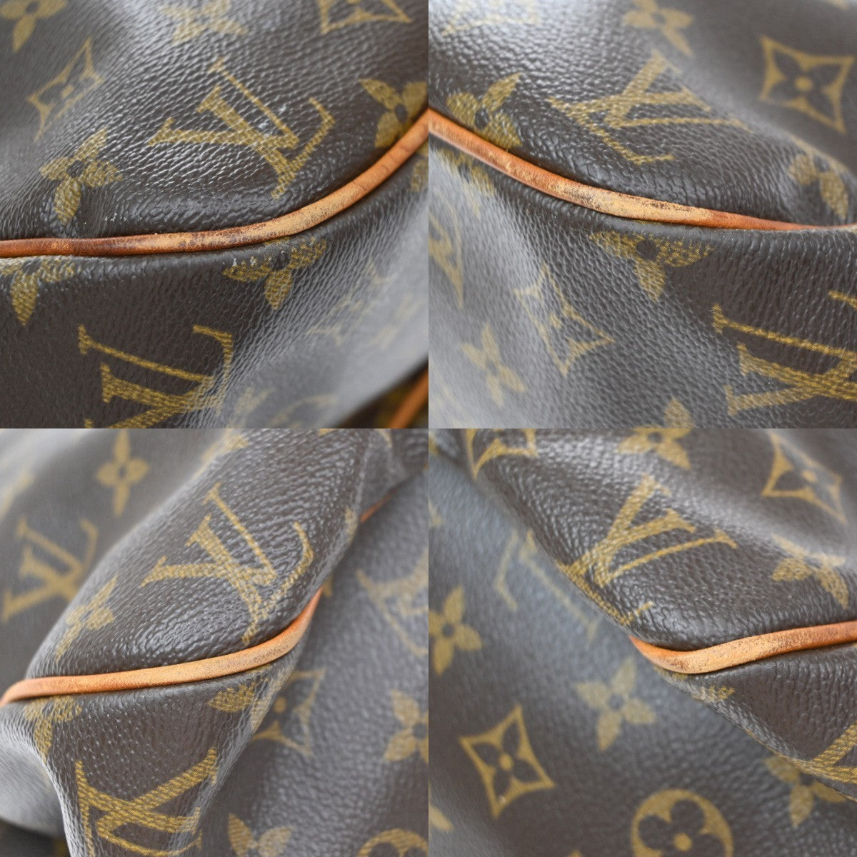 Louis Vuitton Batignolles Monogram Canvas Brown Canvas Tote Bag Bag (Pre-Owned)