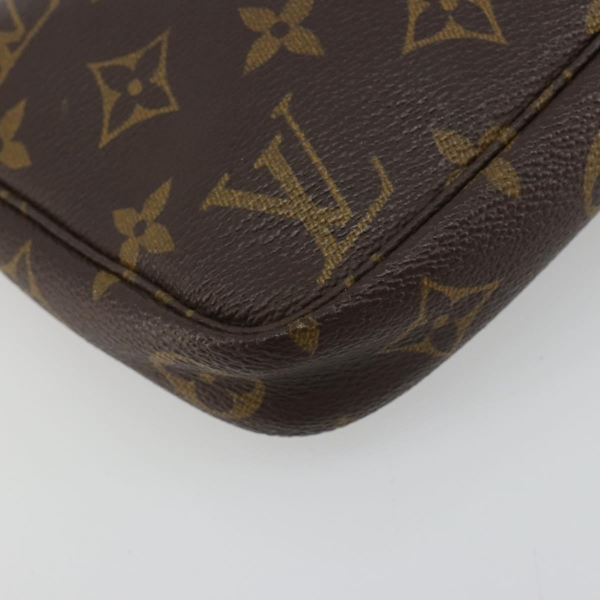 Louis Vuitton Pochette Accessoires Nm Monogram Canvas Brown Canvas Clutche & Pouche Bag (Pre-Owned)