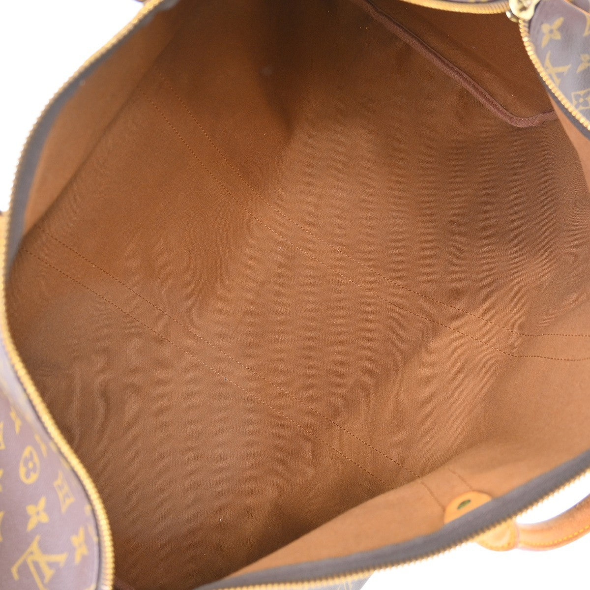 Louis Vuitton Keepall Monogram Canvas Brown Canvas Travel Bag Bag (Pre-Owned)