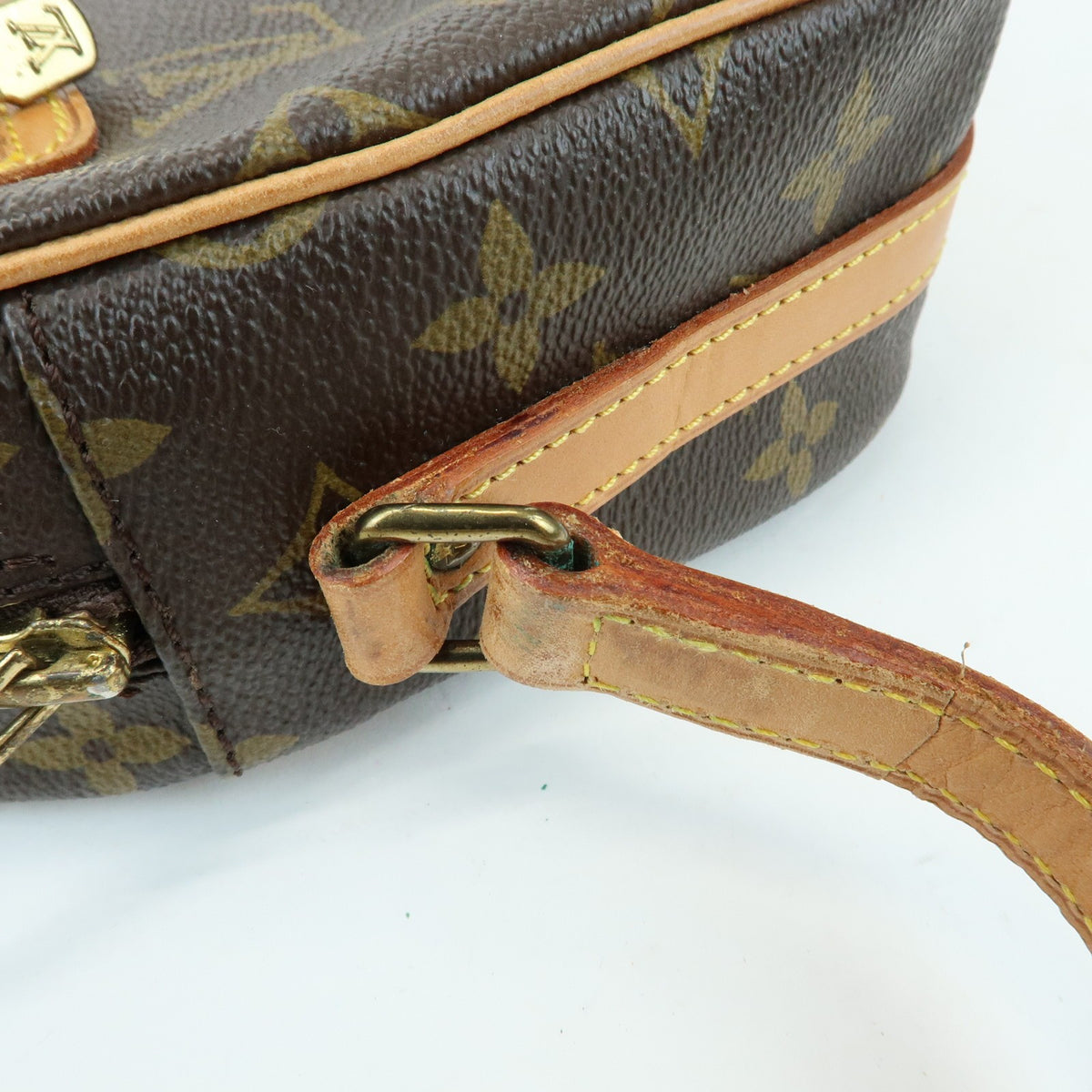 Louis Vuitton Senlis Monogram Canvas Brown Canvas Shoulder Bag Bag (Pre-Owned)