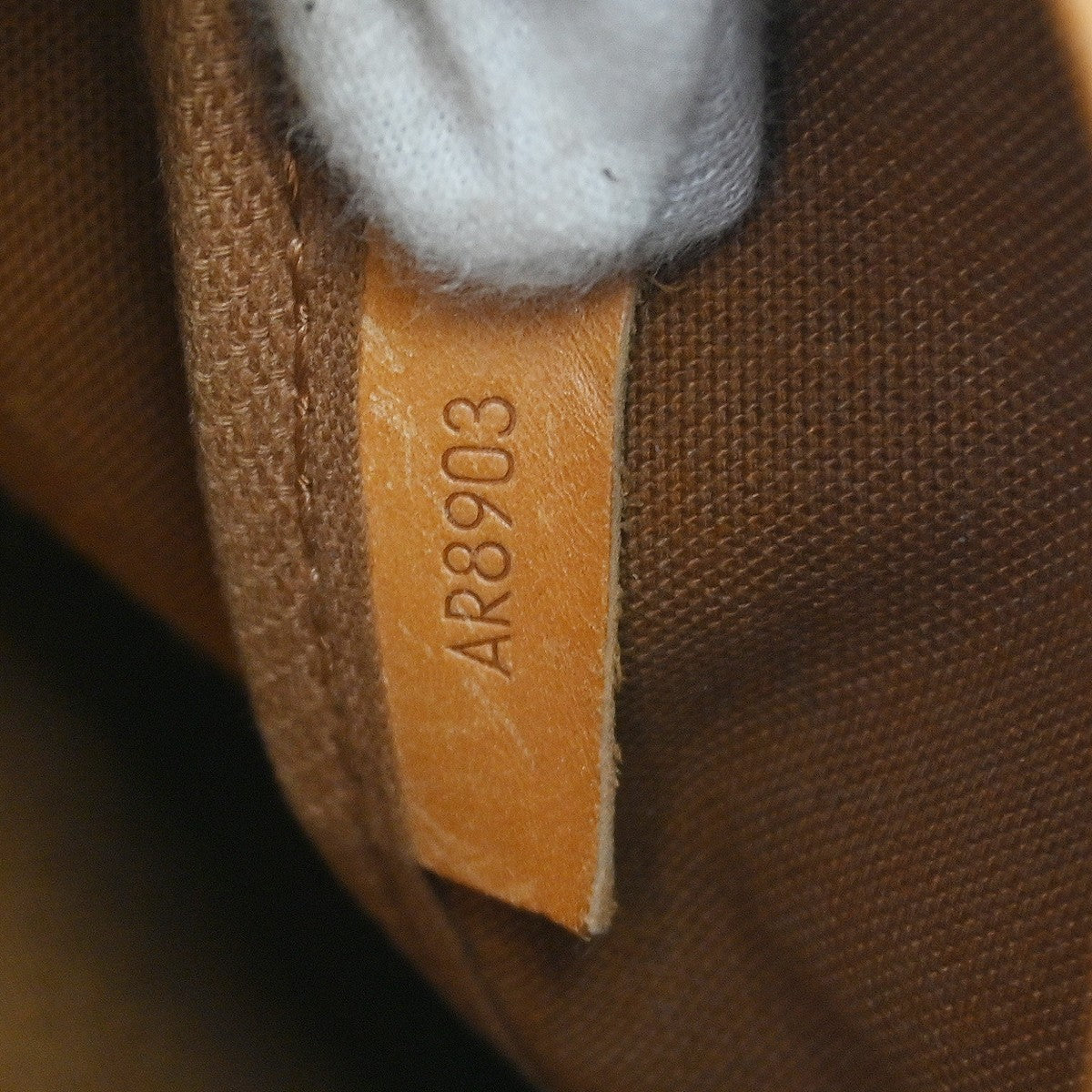 Louis Vuitton Saumur Monogram Canvas Brown Canvas Shoulder Bag Bag (Pre-Owned)