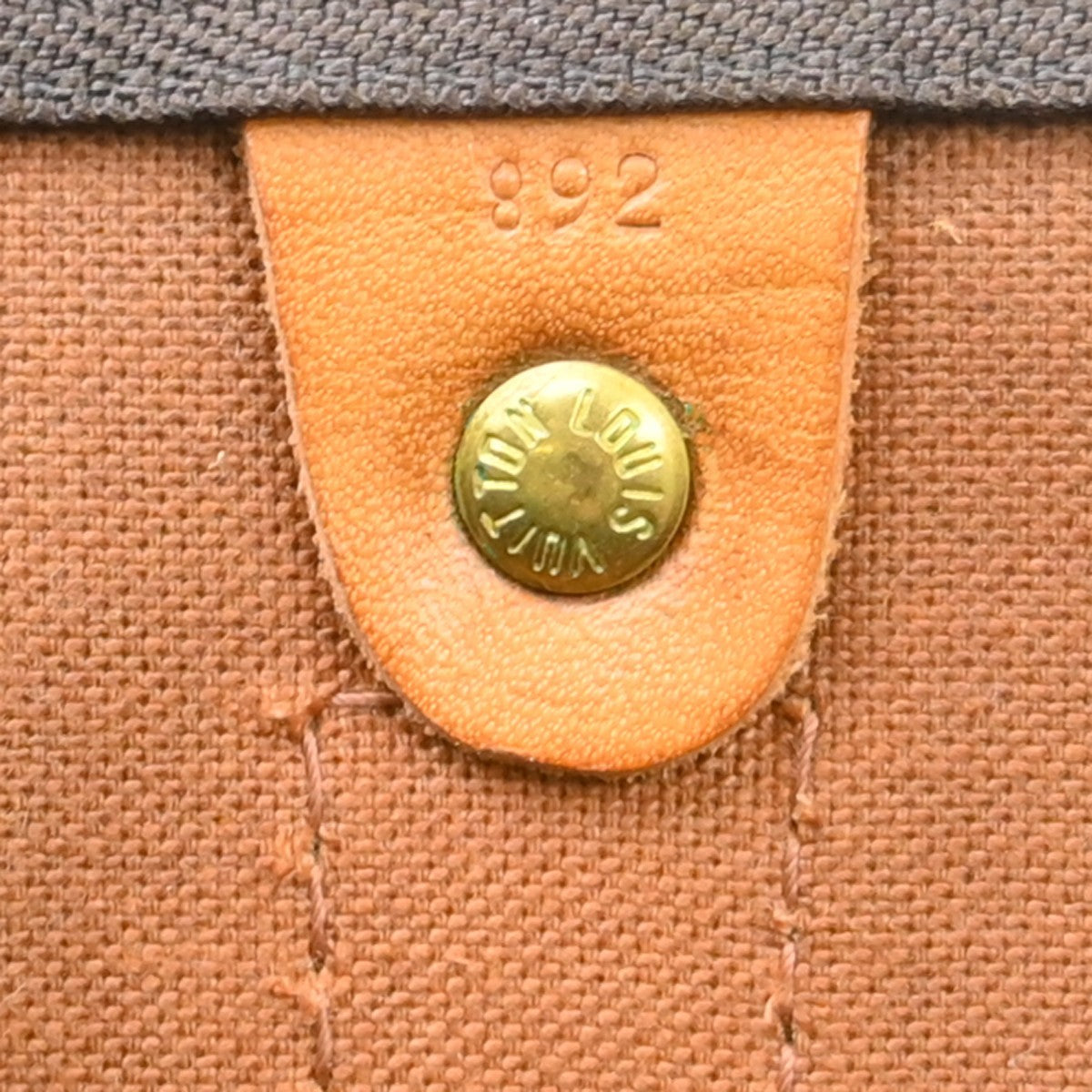 Louis Vuitton Keepall Monogram Canvas Brown Canvas Travel Bag Bag (Pre-Owned)