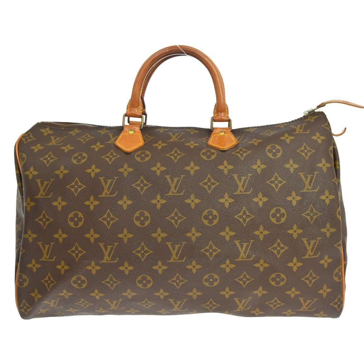 Louis Vuitton Speedy Monogram Canvas Brown Canvas Handbag (Pre-Owned)