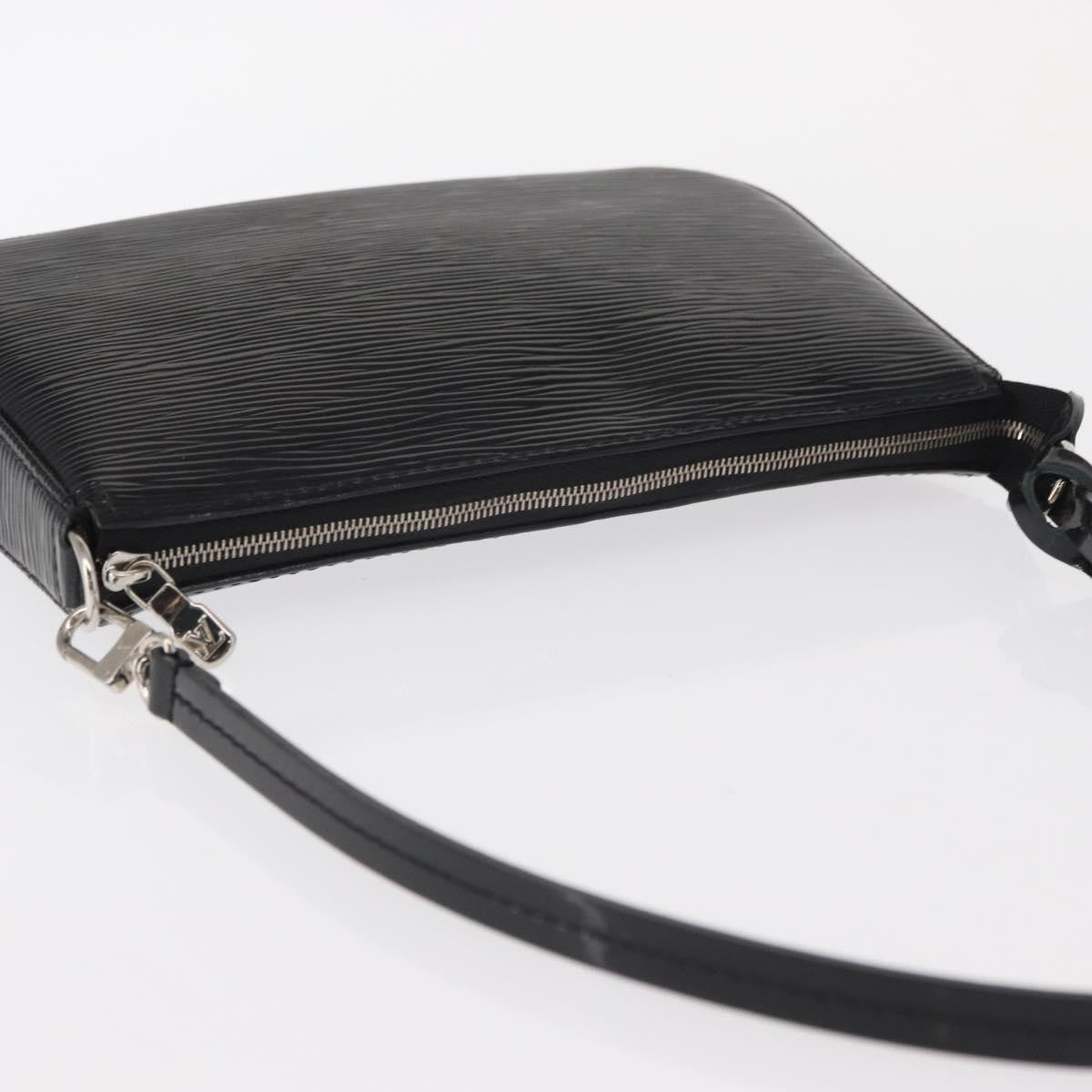 Louis Vuitton Pochette Accessoires Nm Electric Epi Leather Black Leather Clutche & Pouche Bag (Pre-Owned)